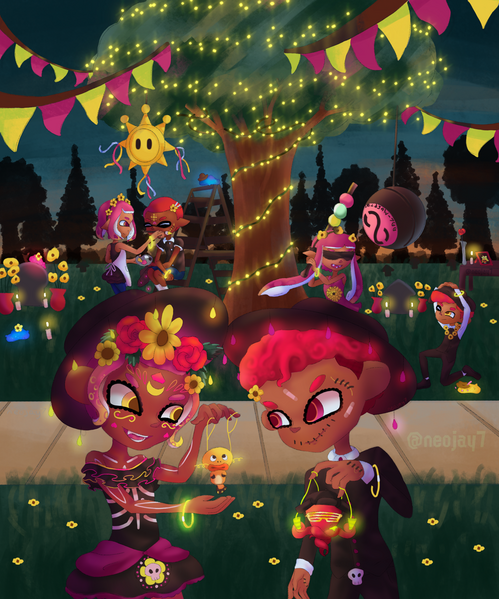 Splatoween zine